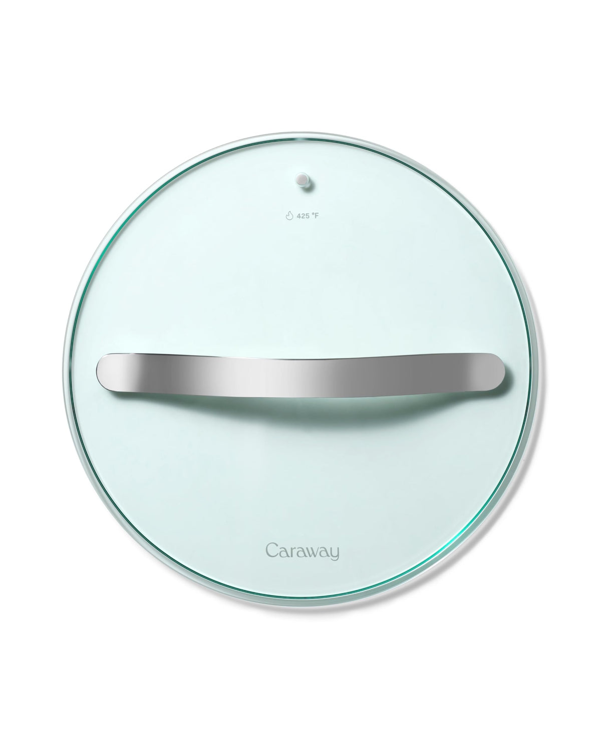 Caraway 10.5-inch glass lid with transparent view for easy monitoring while cooking