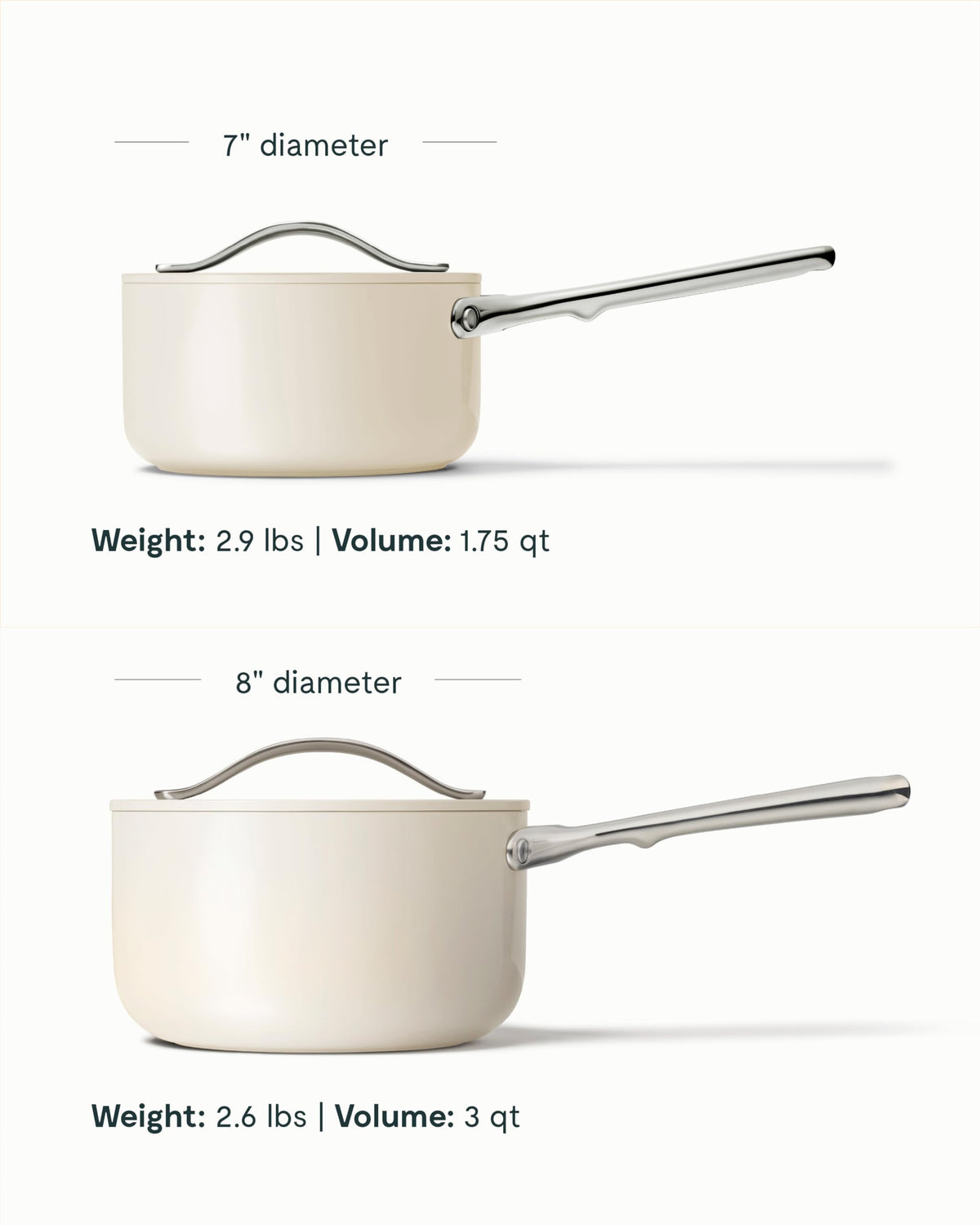 Durable Caraway pan delivers quick cleanup and smooth food release