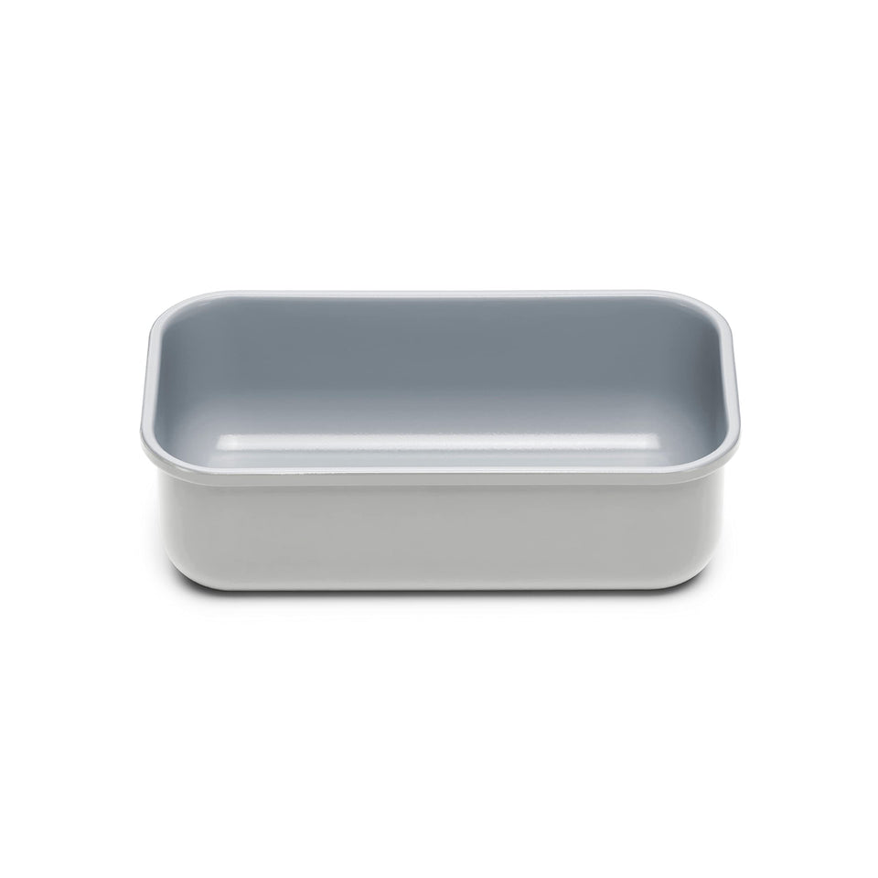 Caraway 1lb loaf pan front view for even baking and style