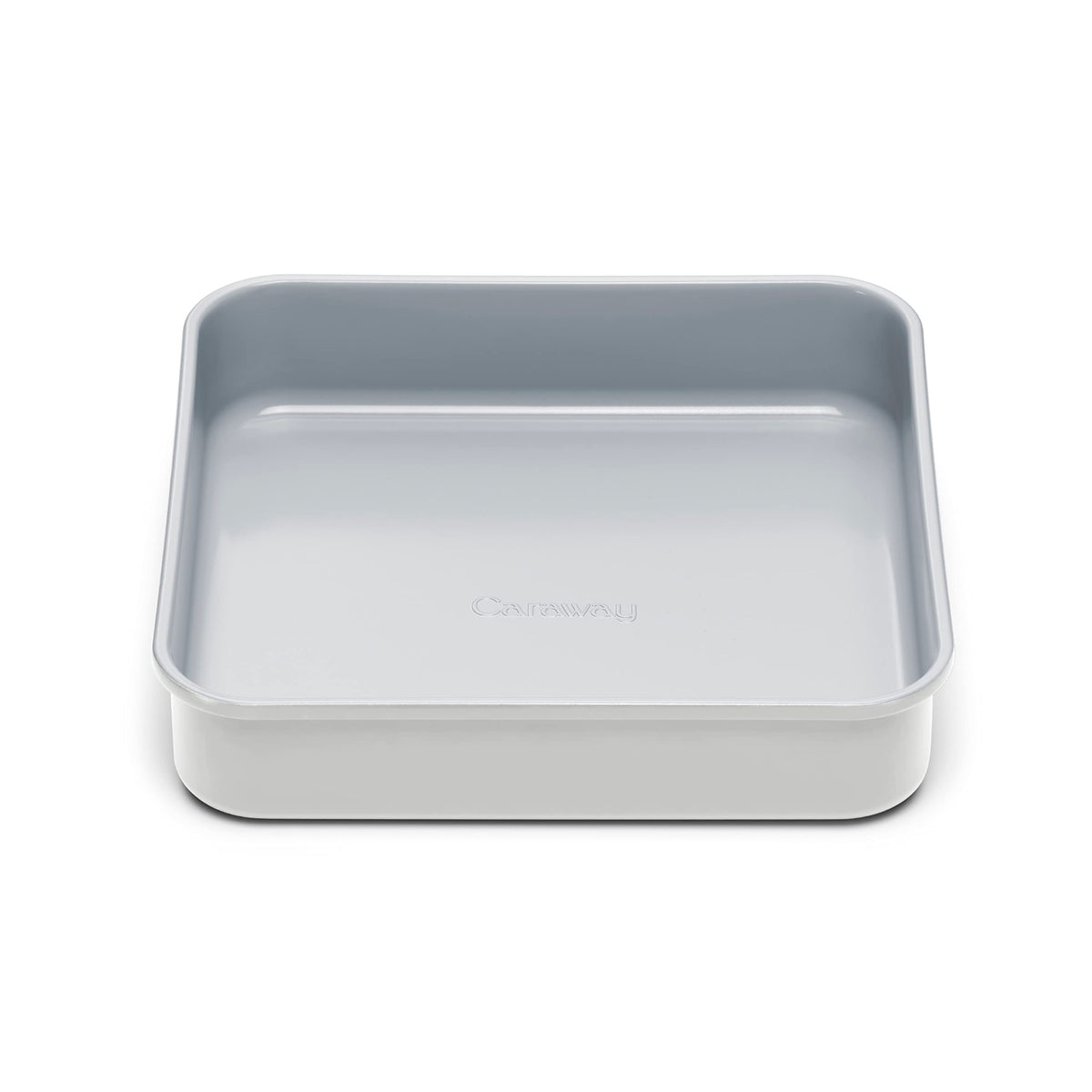 Caraway square pan browns brownies with easy release for quick cleanup.