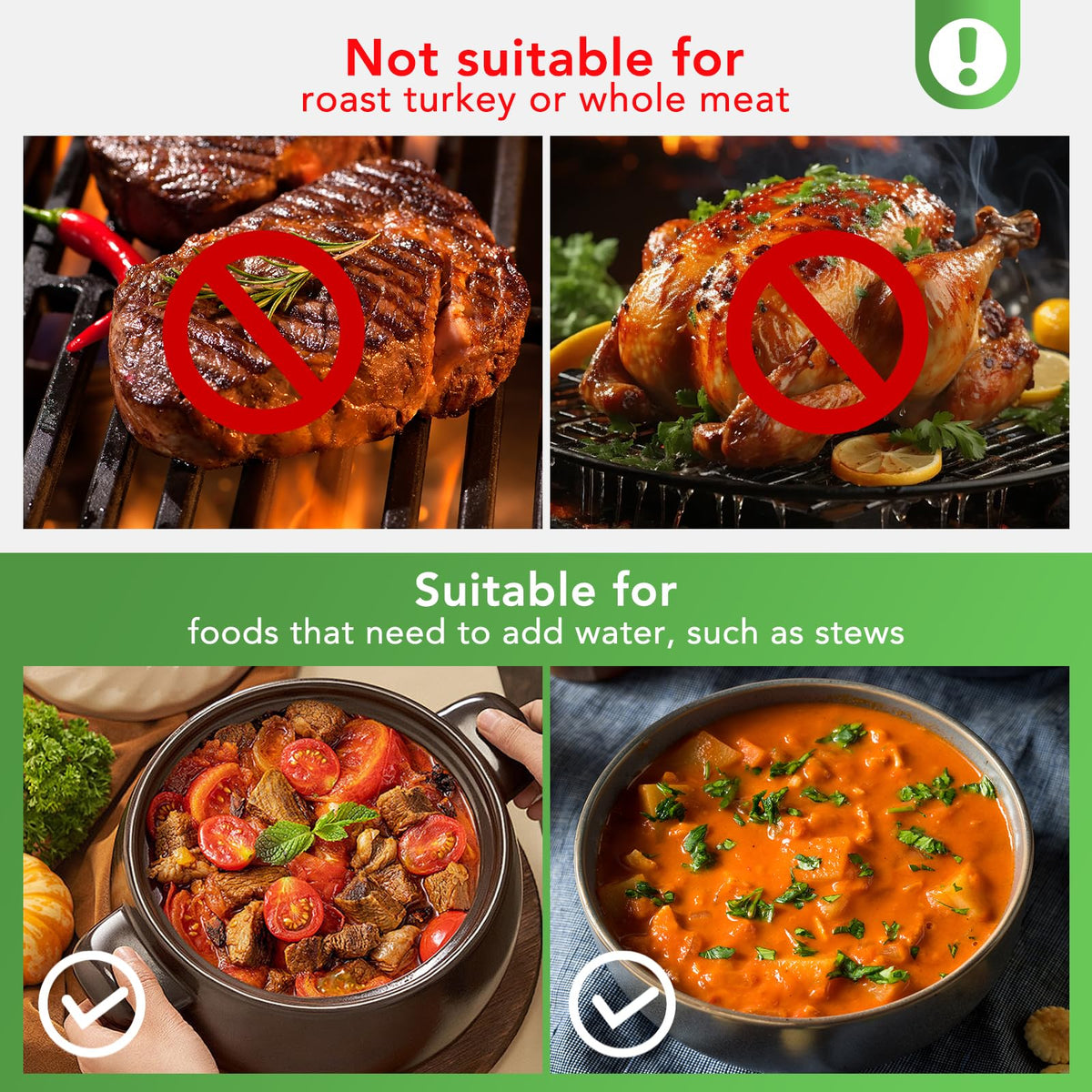 CAREGY liner prevents sticking and burning, keeping cookware cleaner.