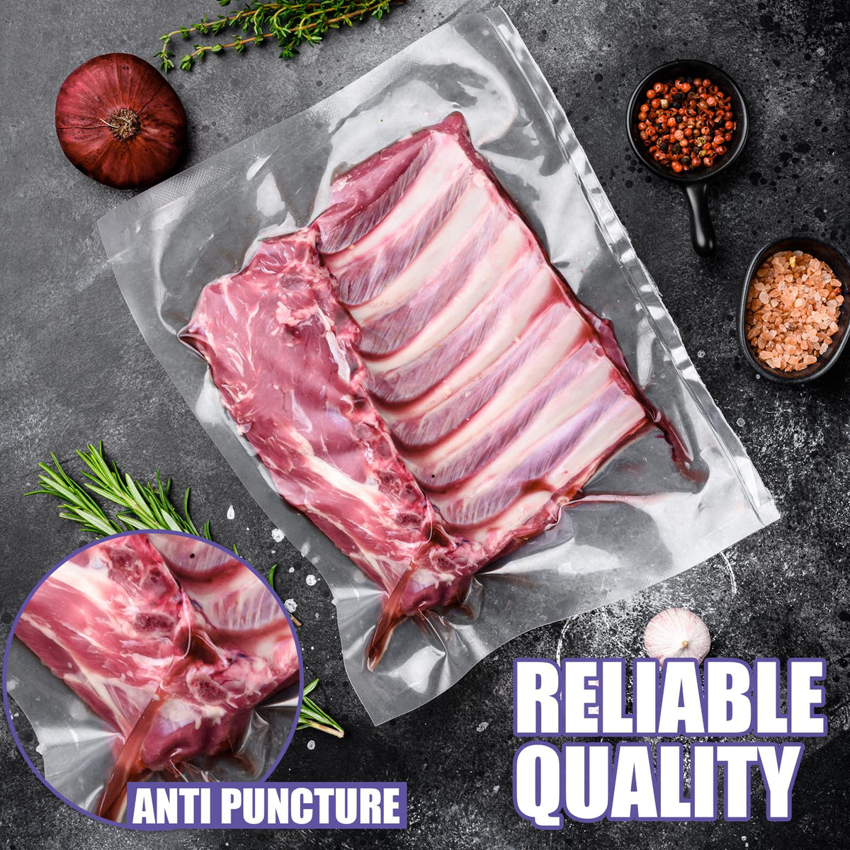 CAREGY microwave-ready bags for quick reheating and safe storage