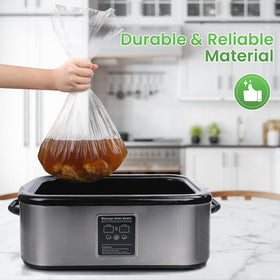 CAREGY liners suit soups, seafood, vegetables, and stews.