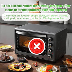 CAREGY liners note: not for turkey or whole cuts.