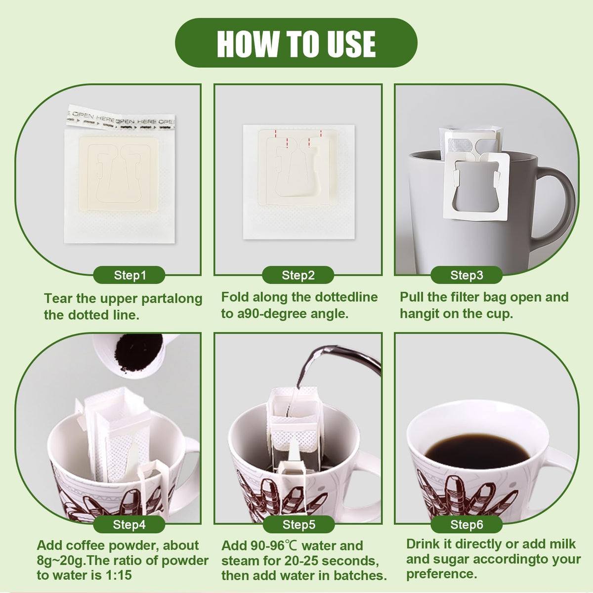 CARGEN healthy food-grade filter bag material emphasizing safe-brew choice.