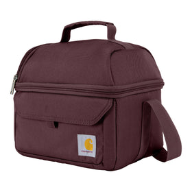 Carhartt 12-Can lunch box in Greenstone with a convenient front pocket for quick access