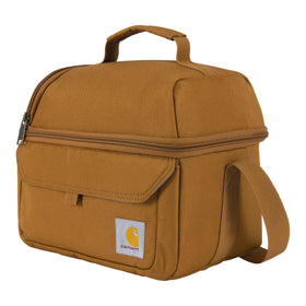 Carhartt 12 Can Lunch Box main compartment keeps drinks cold with independent insulation.