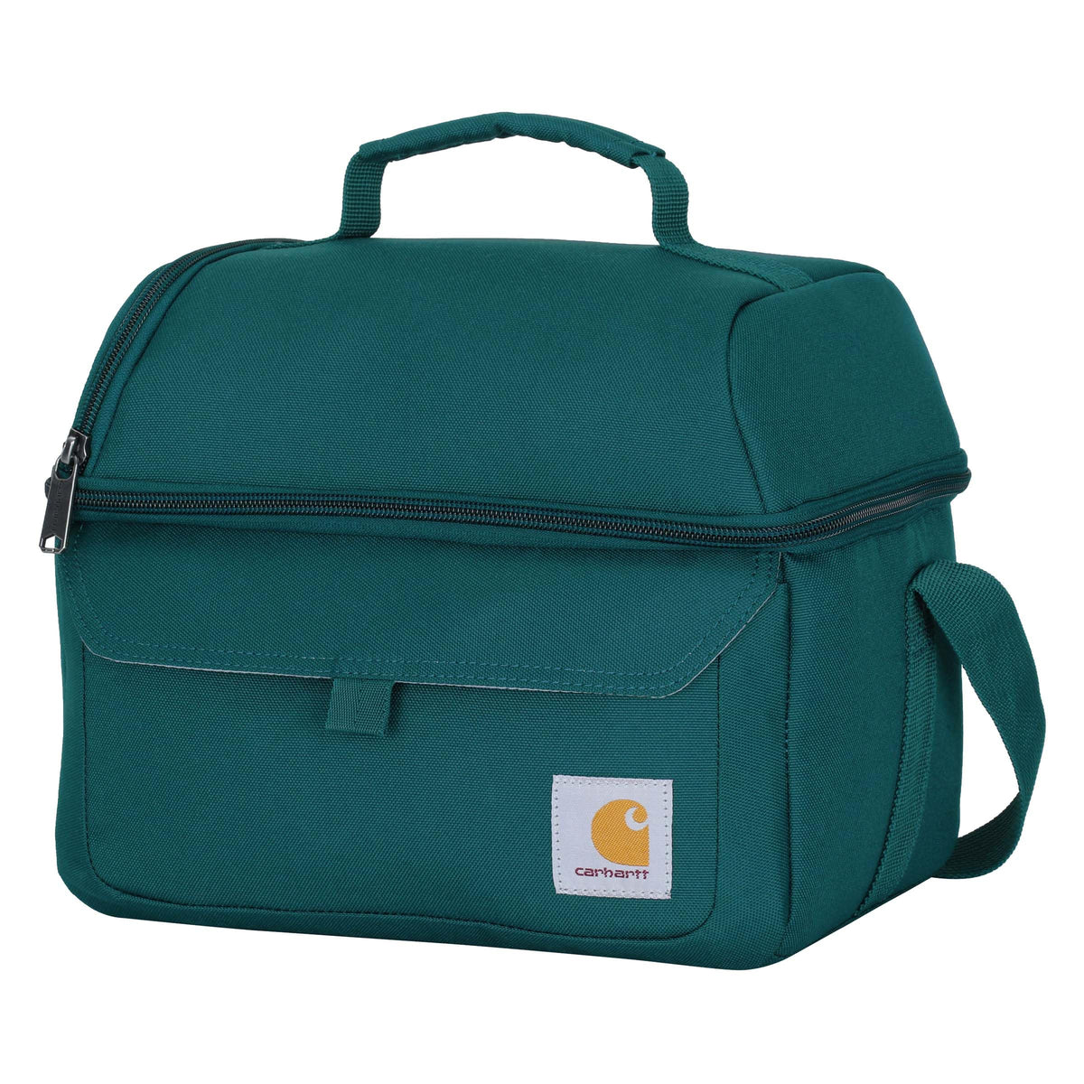 Carhartt 12 Can Lunch Box top view showing roomy insulated compartment for meals