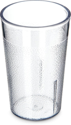 Carlisle CFS55018107 stackable tumbler 5oz clear for space-saving service.