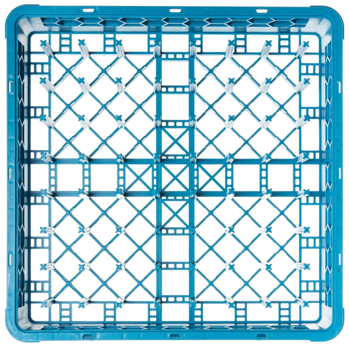 Carlisle RTP14 OptiClean tall peg rack drying trays and baking sheets.