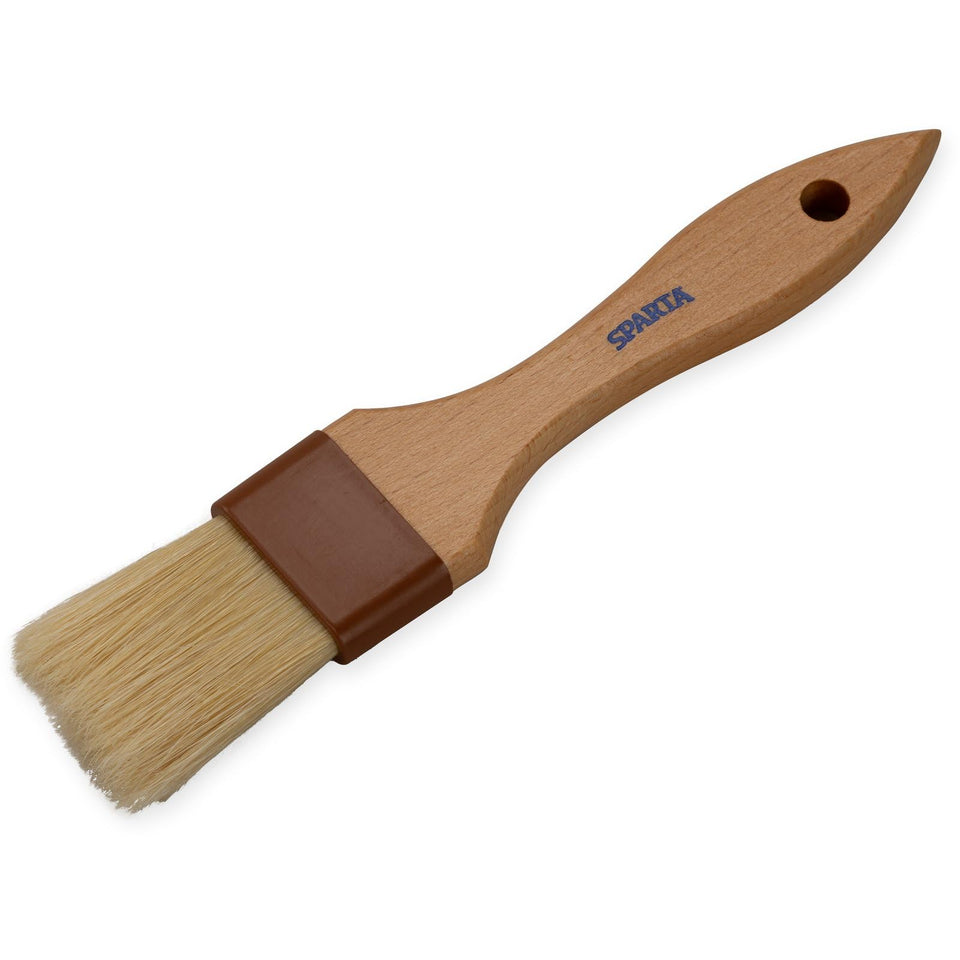 Carlisle SPARTA 1.5-inch flat boar bristle brush head for even glaze application