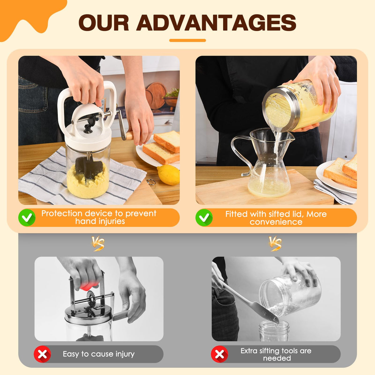 CAROD hand-wash-only design protects the glass and lasts longer.