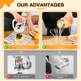 CAROD hand-wash-only design protects the glass and lasts longer.