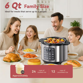 Carori inner pot with non-stick ceramic surface for easy cleaning