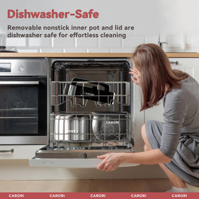 CARORI safety features like anti-blockage vents enhance cooking confidence.