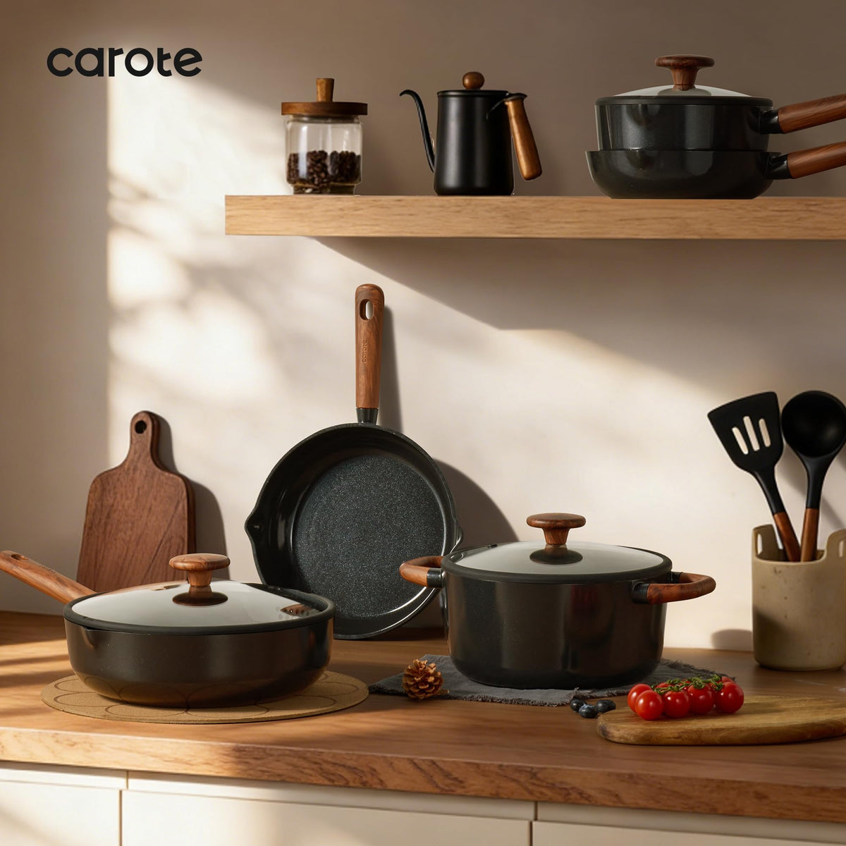 CAROTE 12-month warranty offer, reliable support for this set