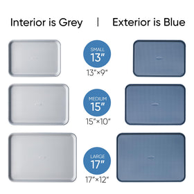 CAROTE 13-inch pan in royal violet for even baking and bold color
