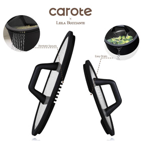 CAROTE 2-5qt saucepan with lid for sauces
