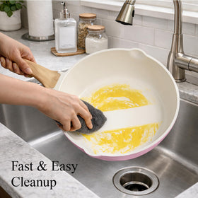 CAROTE 4.5-quart sauté pan with lid for one-pan meals