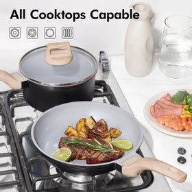 CAROTE 21pc complete set with pan protectors and utensils