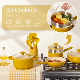 CAROTE steamer insert enabling healthy steaming meals