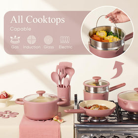 CAROTE included utensils for convenient stirring and serving