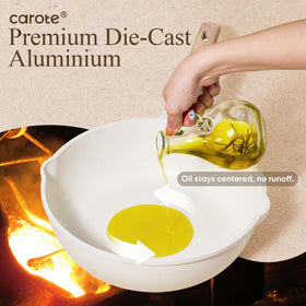 Carote 6.5-quart stockpot with lid for large-batch cooking.