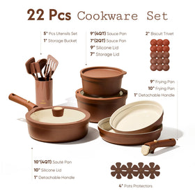 CAROTE storage lid keeps cookware dust-free and organized
