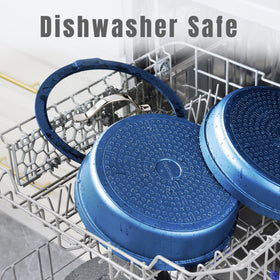 CAROTE dishwasher-safe set simplifies post-meal cleanup.