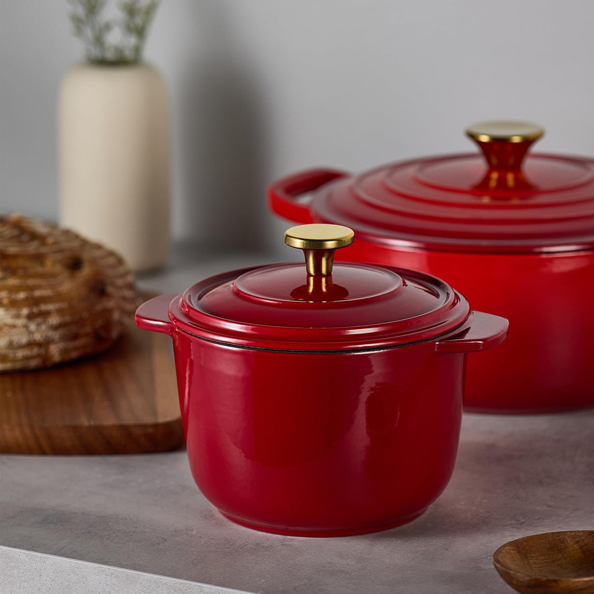 CAROTE rice cooking in 2QT pot delivers even heat.