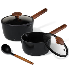 CAROTE 2qt saucepan with lid, easy nonstick for quick meals