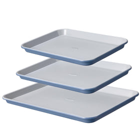 CAROTE 3-piece baking pan set shown as a versatile collection for everyday baking