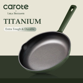 CAROTE reinforced die-cast aluminum construction for durability and lightweight handling.
