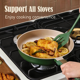 CAROTE 3qt saucepan with lid for versatile sauces