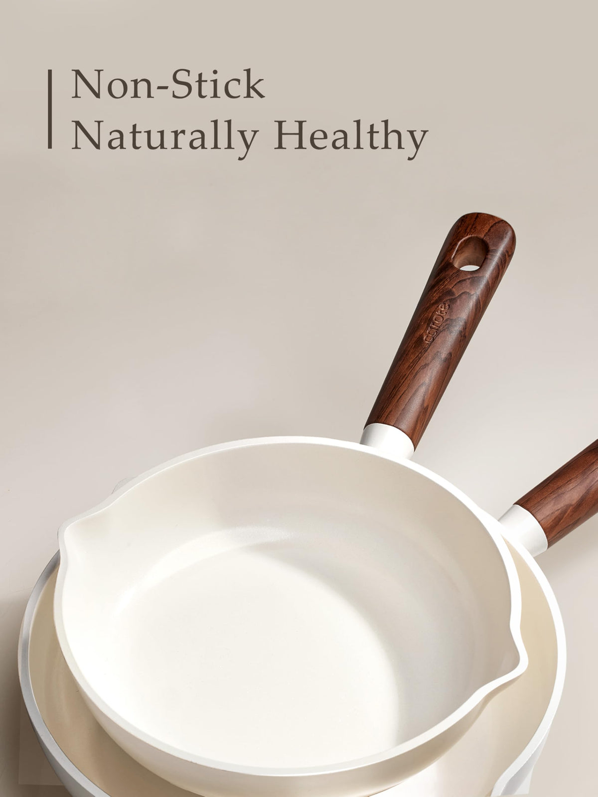 CAROTE 5-quart sauté pan with lid for seared dishes