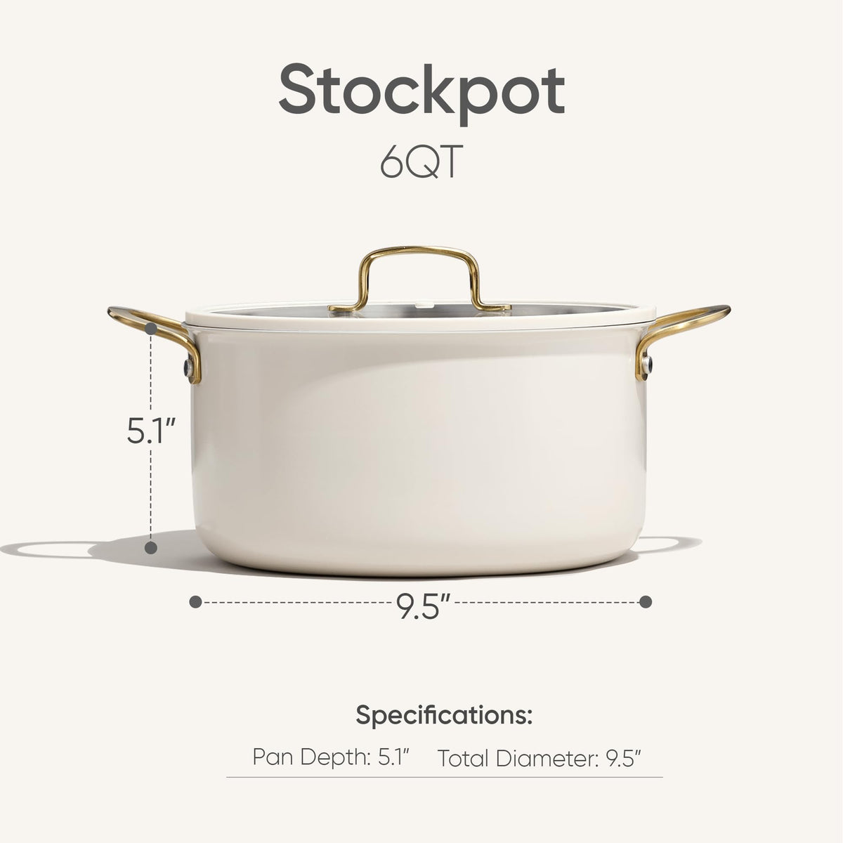 CAROTE stockpot with glass lid demonstrates clear aroma during simmering