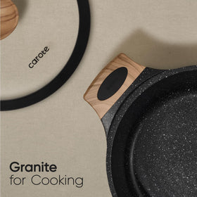 CAROTE 6qt stockpot with lid for family meals.