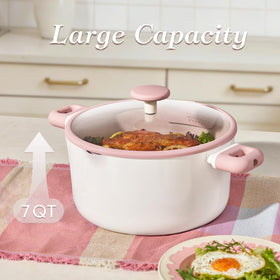 CAROTE 7QT die-cast aluminum body highlights durability