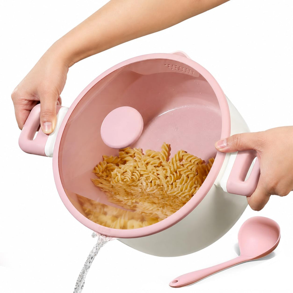 CAROTE 7QT stock pot with lid, ideal for simmering soups and stocks