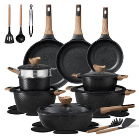CAROTE 8in fry pan for quick searing and even heat.