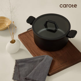 CAROTE accessories including ladle, spatula, and steamer