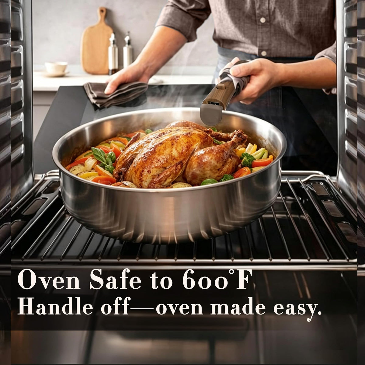 CAROTE camping-friendly set shown in an RV setup for portable cooking.
