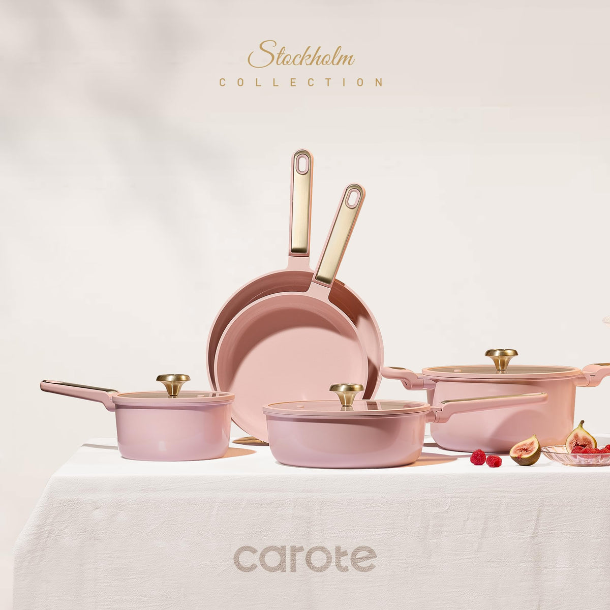 CAROTE 3qt saucepan with lid ideal for sauces and reheating leftovers.
