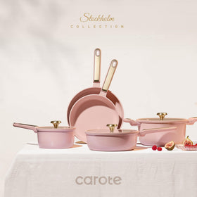 CAROTE 3qt saucepan with lid ideal for sauces and reheating leftovers.