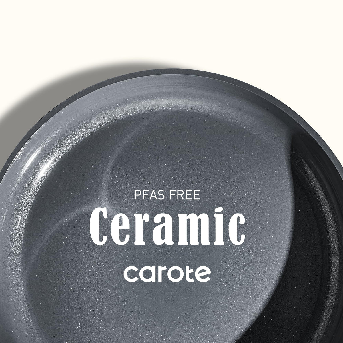 CAROTE Ceramic Cookware Set with lids demonstrates reliable heat control for simmering recipes.