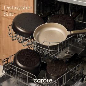 CAROTE compatible with induction, gas, and electric stoves for flexible cooking