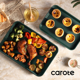 CAROTE cookies bake evenly on the 13, 15, 17 inch pans