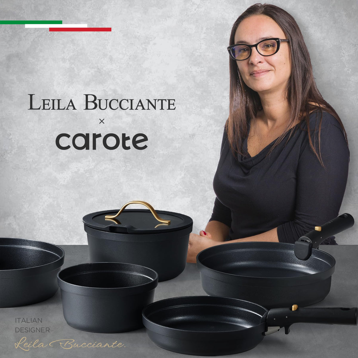 CAROTE everyday-use kitchen set highlighted for versatile cooking