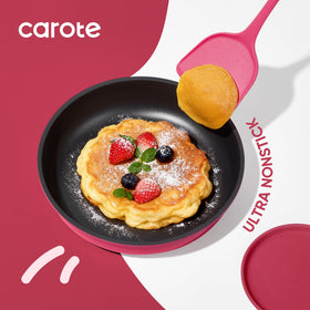 CAROTE detachable handle system enabling oven transfer and storage