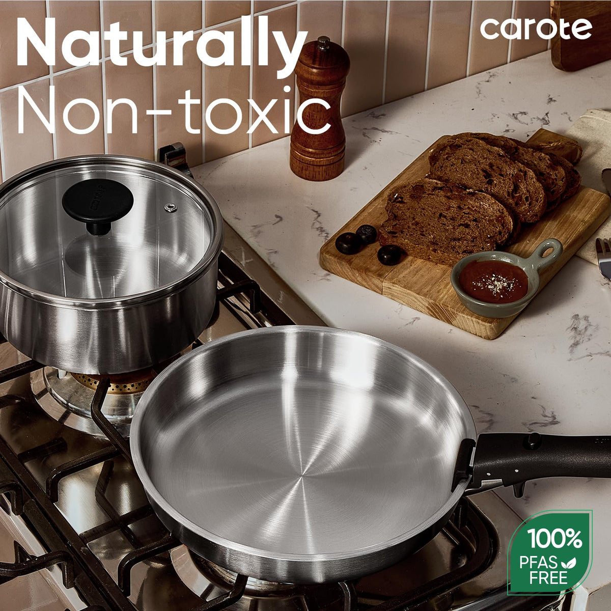 CAROTE detachable-handles design enables compact, stackable storage